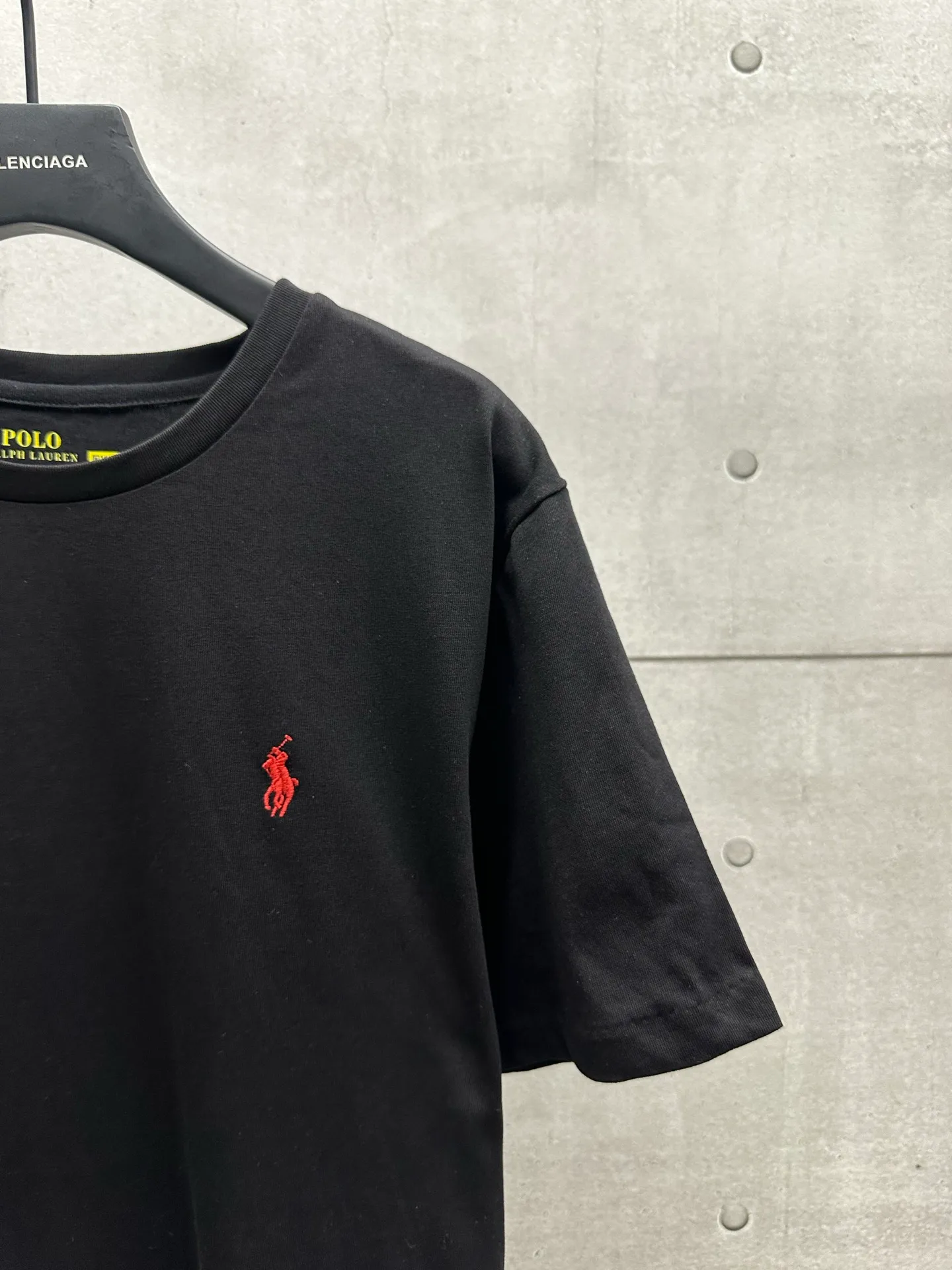 P130 #012 Ralph lauren series uses 260G high-definition fabrics, Behringer 1000-needle embroidery restores ZP, complete three-label accessories, color: white, black, size: S M L XL